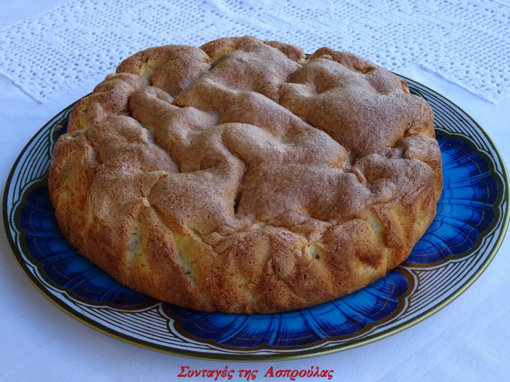 Κέικ με μήλα και κόκκινη μαρμελάδα (2)
