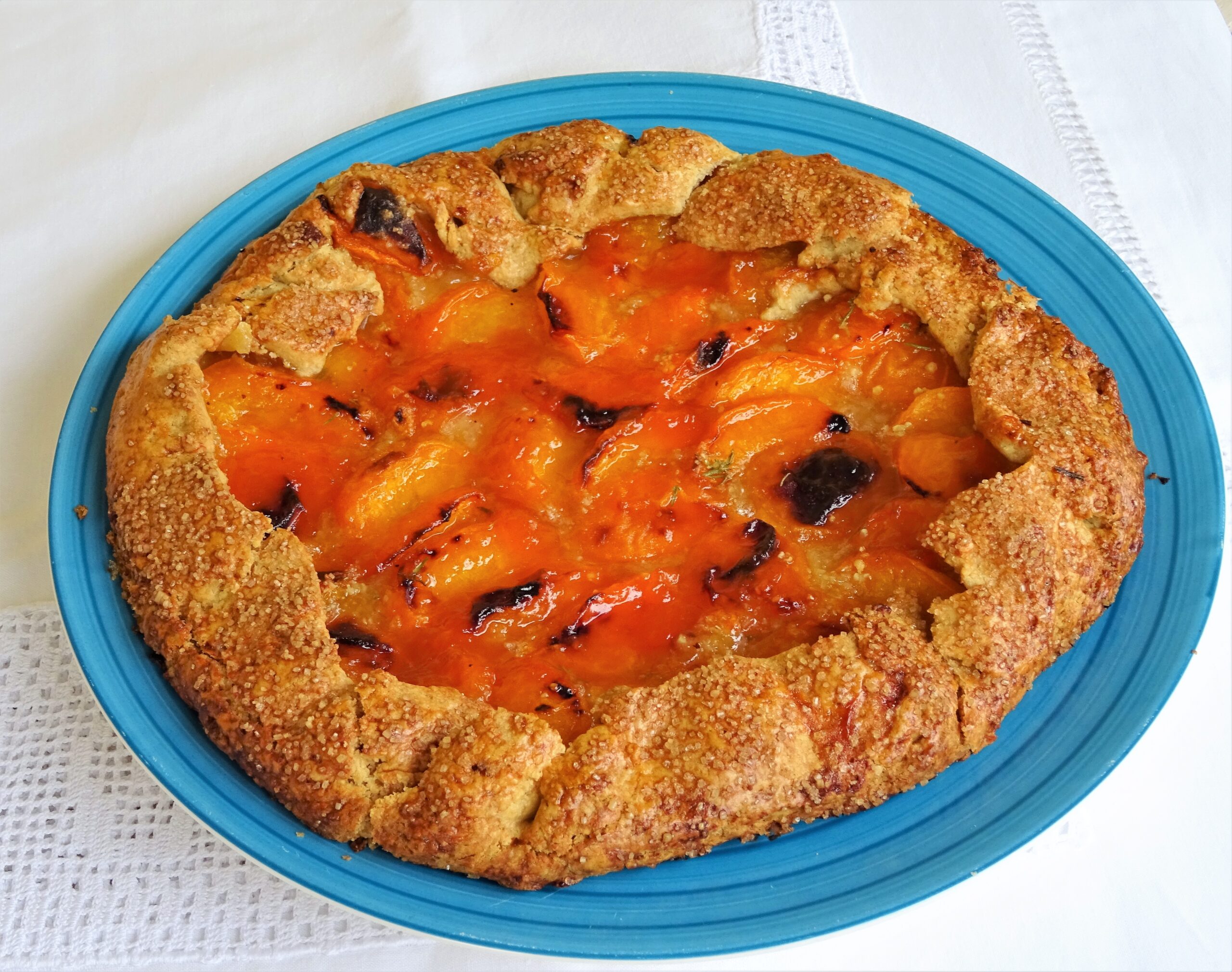 Galette με βερίκοκα