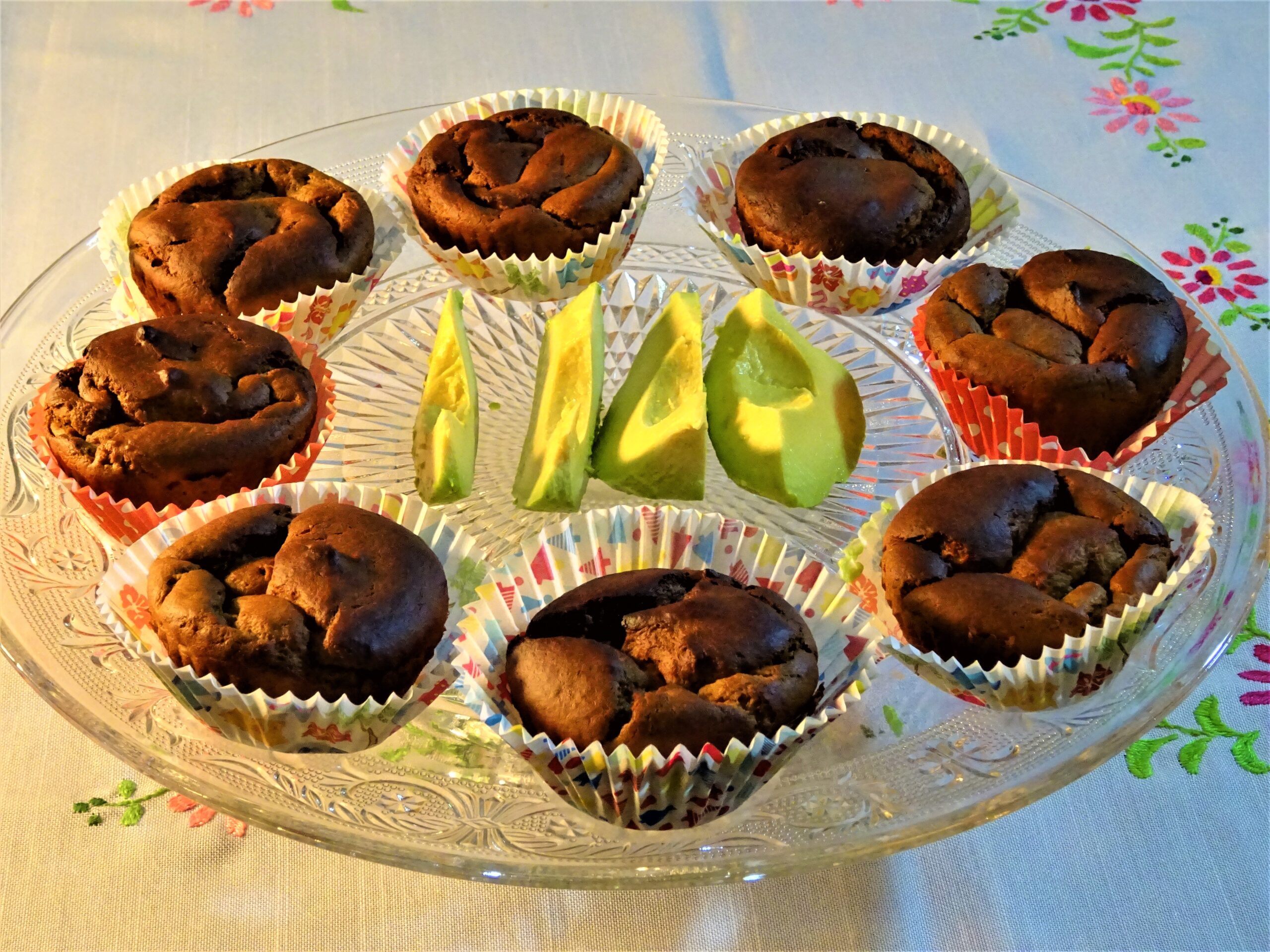 Κεκάκια με αβοκάντο