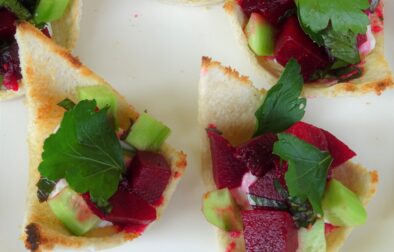 Ορεκτικά με παντζάρι και αγγούρι