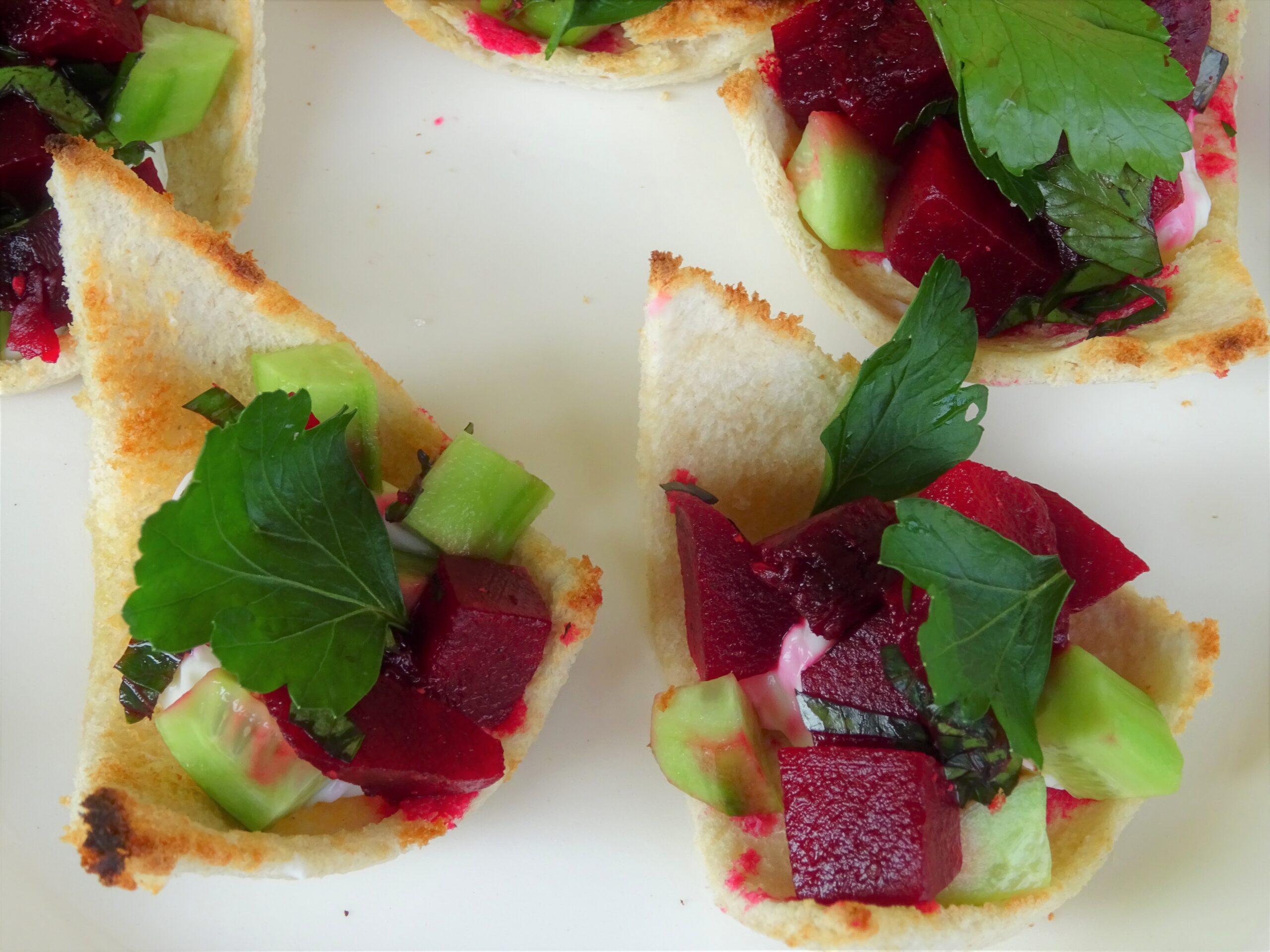 Ορεκτικά με παντζάρι και αγγούρι