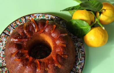 Κέικ με μαρμελάδα νεράντζι