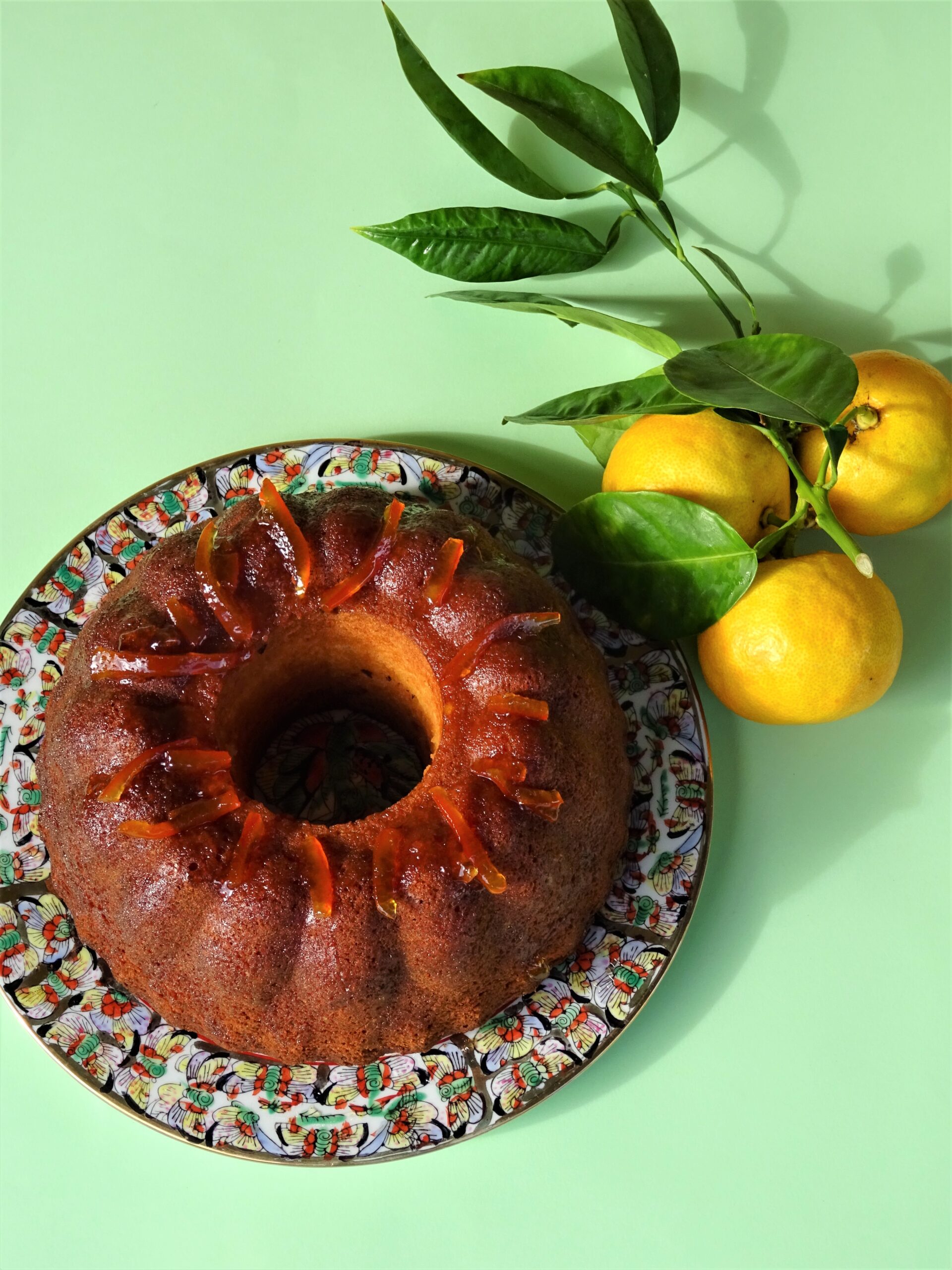 Κέικ με μαρμελάδα νεράντζι